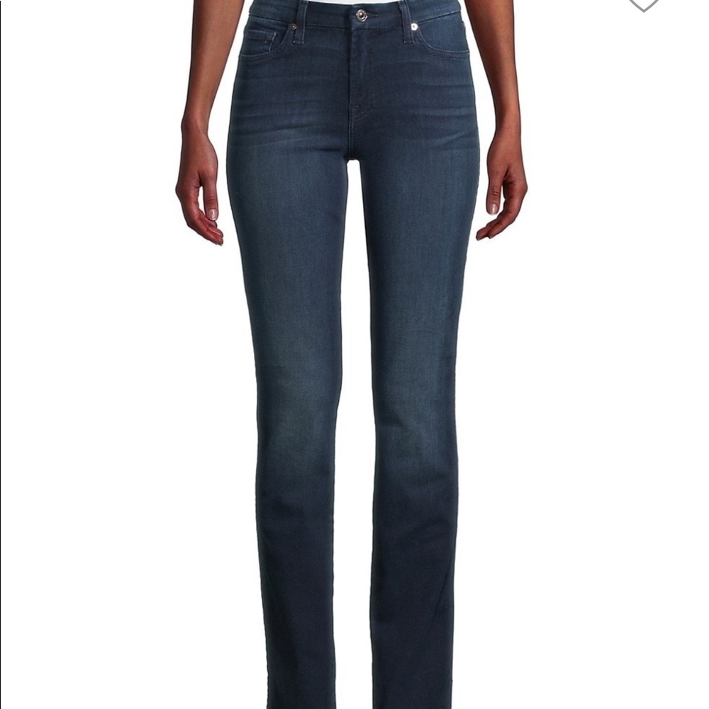 7 For All Mankind Dark Straight Fit Jean Size 27